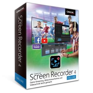 CyberLink Screen Recorder Deluxe 4 Pre-Activated 