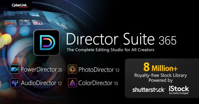 CyberLink Director Suite 365 v12.0 Pre-Activated + Content Pack